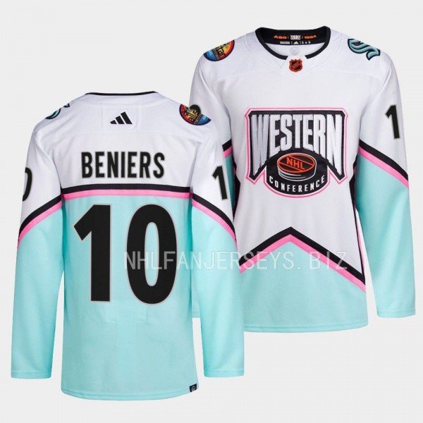 Matty Beniers 2023 NHL All-Star Western Conference...
