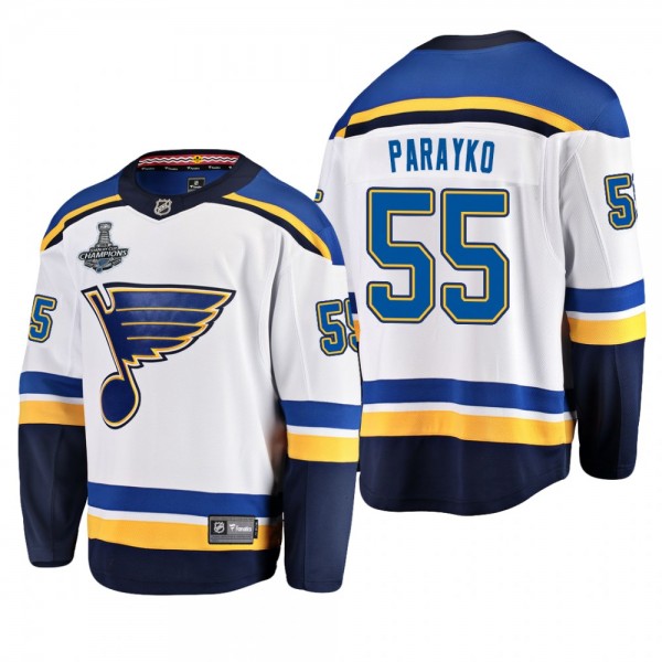 Blues Colton Parayko #55 2019 Stanley Cup Champion...