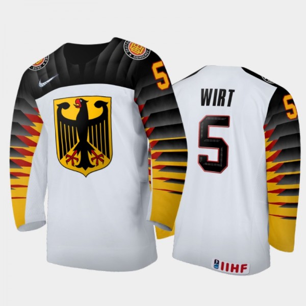 Germany Daniel Wirt #5 2020 IIHF World Junior Ice ...