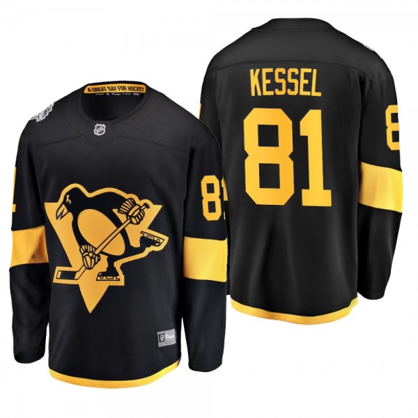 Penguins Phil Kessel #81 Black Coors Light Breakaw...