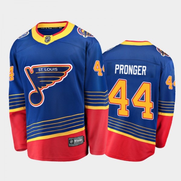 St. Louis Blues Chris Pronger #44 Retro Blue Breakaway Player Premier Jersey