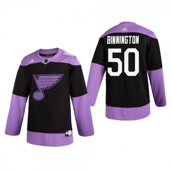 Jordan Binnington #50 St. Louis Blues 2019 Hockey ...