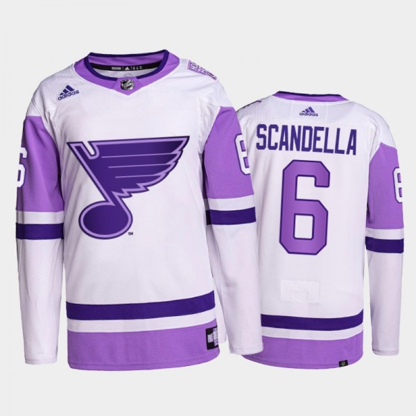 Marco Scandella #6 St. Louis Blues HockeyFightsCan...
