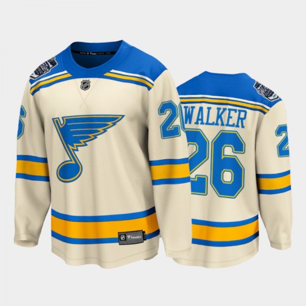 St. Louis Blues #26 Nathan Walker 2022 Winter Clas...