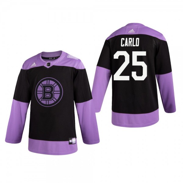 Brandon Carlo #25 Boston Bruins 2019 Hockey Fights...