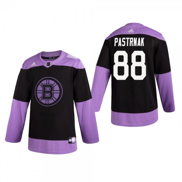 David Pastrnak #88 Boston Bruins 2019 Hockey Fight...