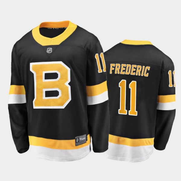 Men's Boston Bruins Trent Frederic #11 Alternate B...