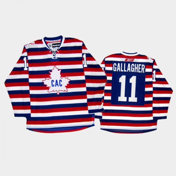 Men Montreal Canadiens Brendan Gallagher #11 100th...