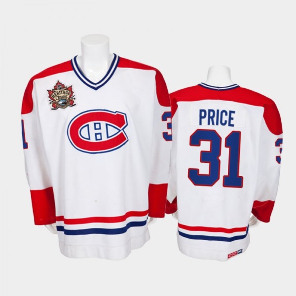 Men Montreal Canadiens Carey Price #31 Heritage Cl...