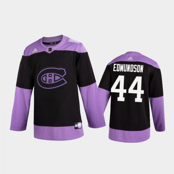 Men's Joel Edmundson #44 Montreal Canadiens 2020 H...
