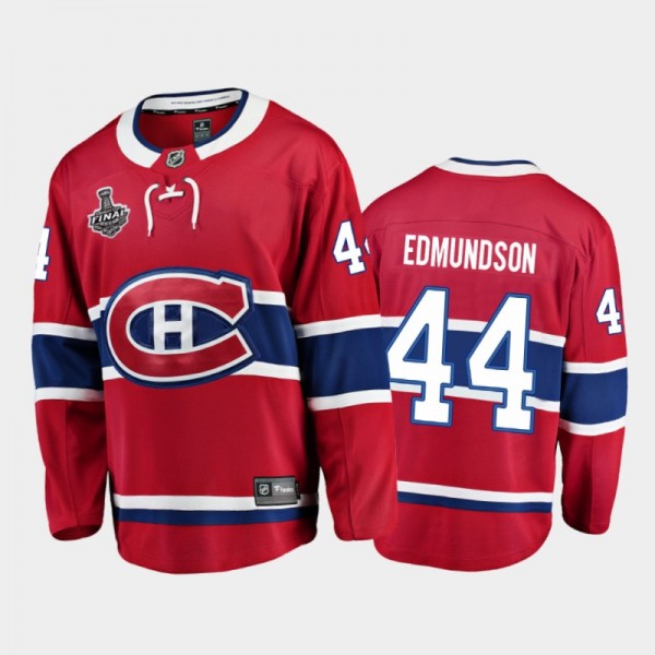 Men Montreal Canadiens Joel Edmundson #44 2021 Sta...
