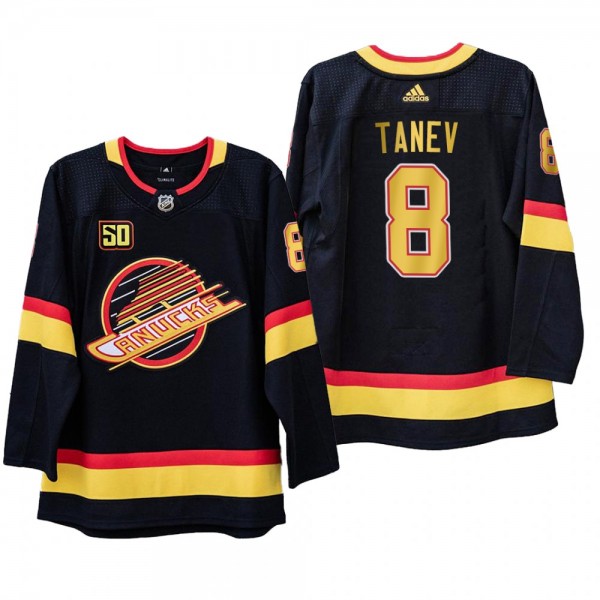 Vancouver Canucks Christopher Tanev #8 50th Annive...