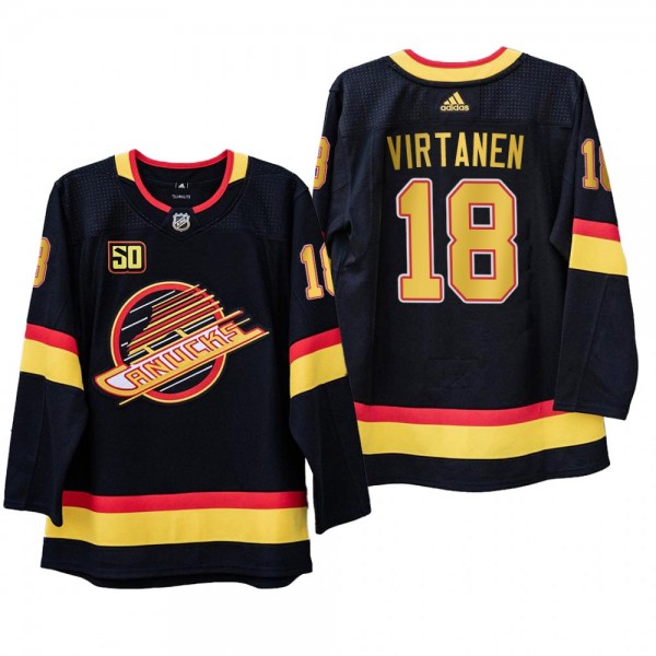 Vancouver Canucks Jake Virtanen #18 50th Anniversa...