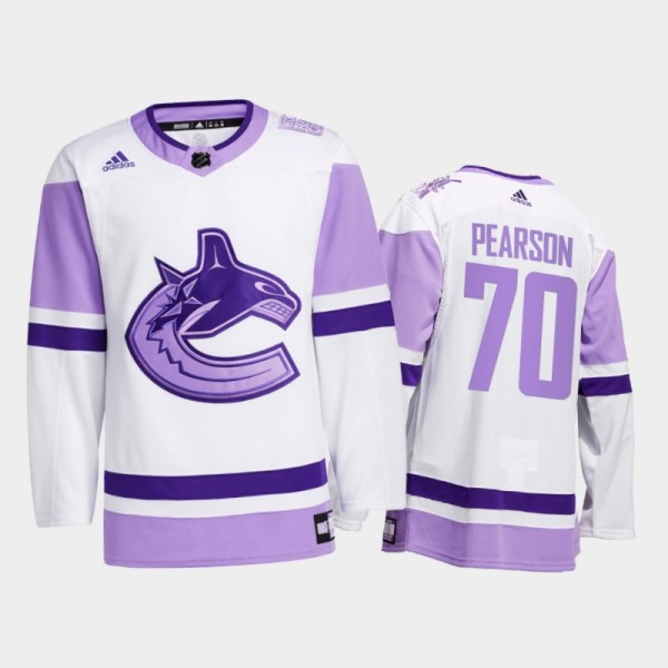 Tanner Pearson #70 Vancouver Canucks 2021 HockeyFi...