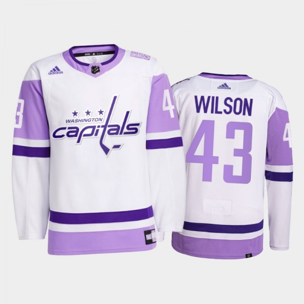 Tom Wilson #43 Washington Capitals 2021 HockeyFigh...