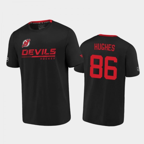 2020-21 New Jersey Devils Jack Hughes #86 Authenti...