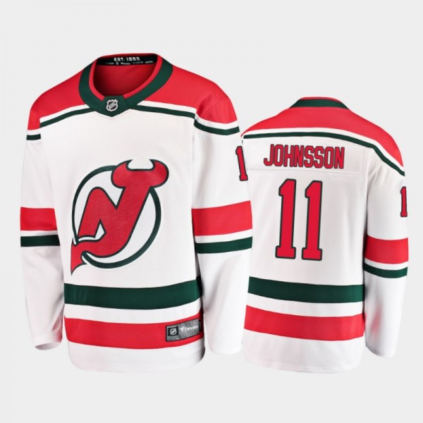 New Jersey Devils Andreas Johnsson #11 Alternate W...