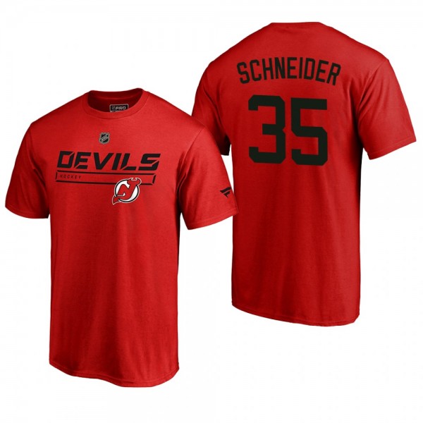 Men's New Jersey Devils Cory Schneider #35 Rinksid...