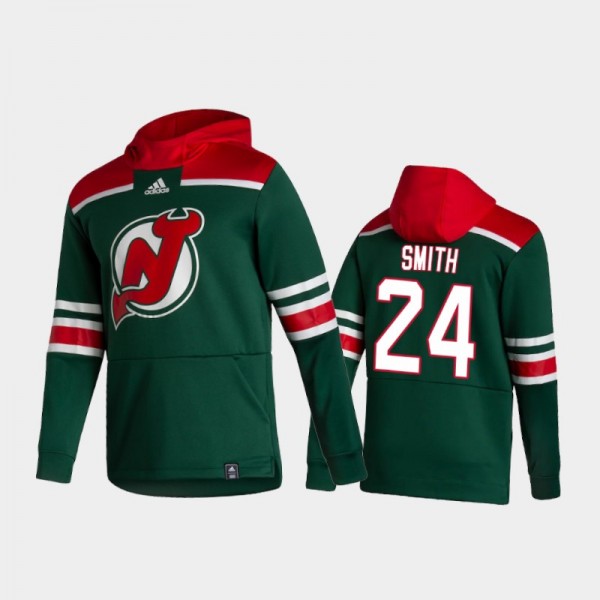 Men's New Jersey Devils Ty Smith #24 Authentic Pul...