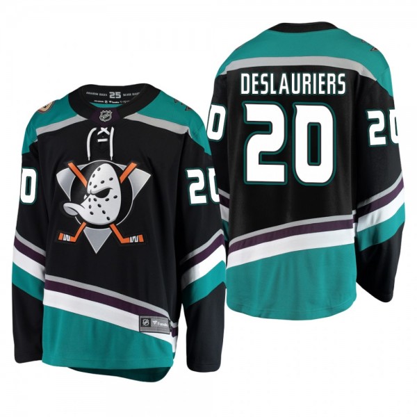 Anaheim Ducks Nicolas Deslauriers #20 Breakaway Pl...