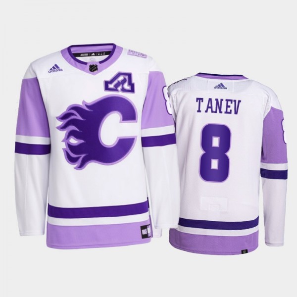 Christopher Tanev #8 Calgary Flames 2021 HockeyFig...