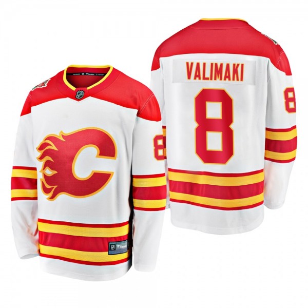 Calgary Flames Juuso Valimaki #8 2019 Heritage Cla...