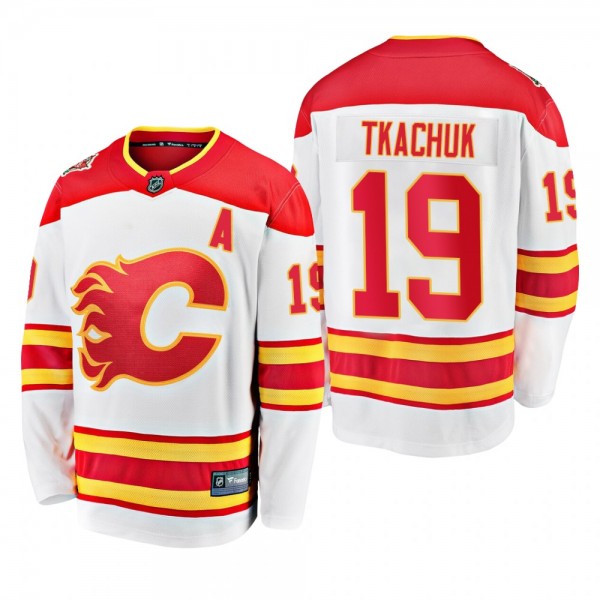 Calgary Flames Matthew Tkachuk #19 2019 Heritage C...