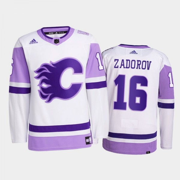 Nikita Zadorov #16 Calgary Flames 2021 HockeyFight...