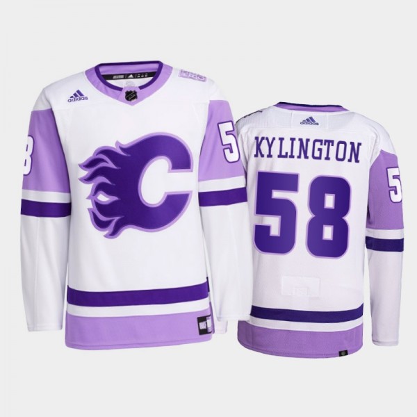 Oliver Kylington #58 Calgary Flames 2021 HockeyFig...