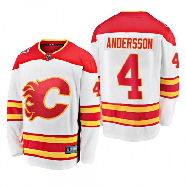 Calgary Flames Rasmus Andersson #4 2019 Heritage C...