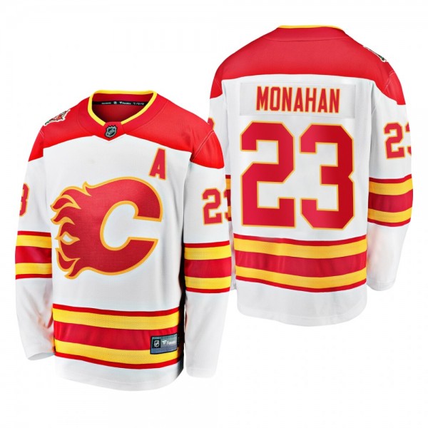 Calgary Flames Sean Monahan #23 2019 Heritage Clas...