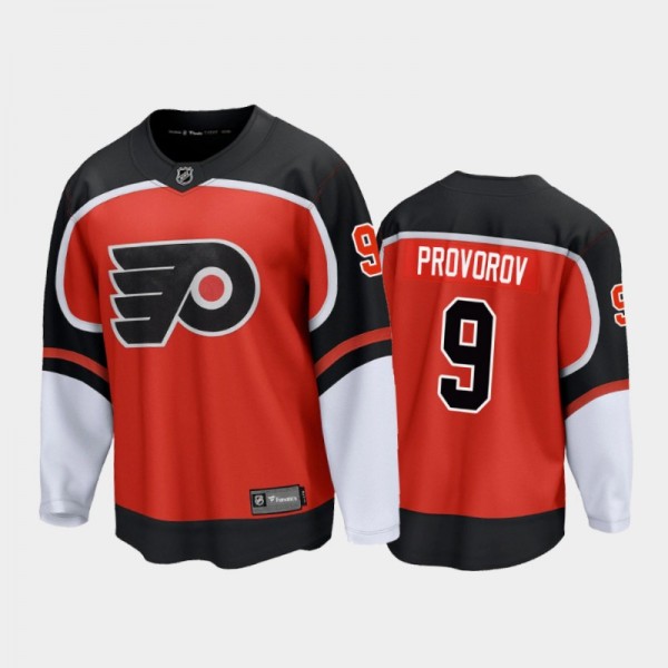 Men's Philadelphia Flyers Ivan Provorov #9 Special...