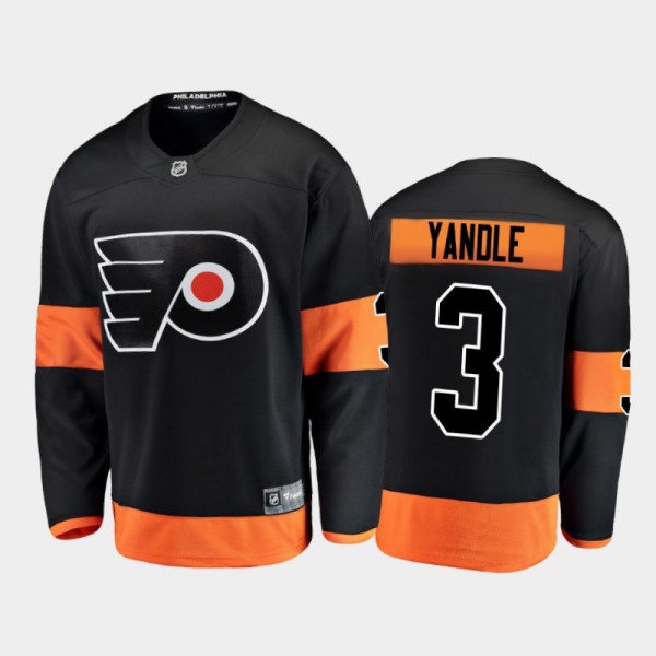 Philadelphia Flyers #3 Keith Yandle Alternate Blac...
