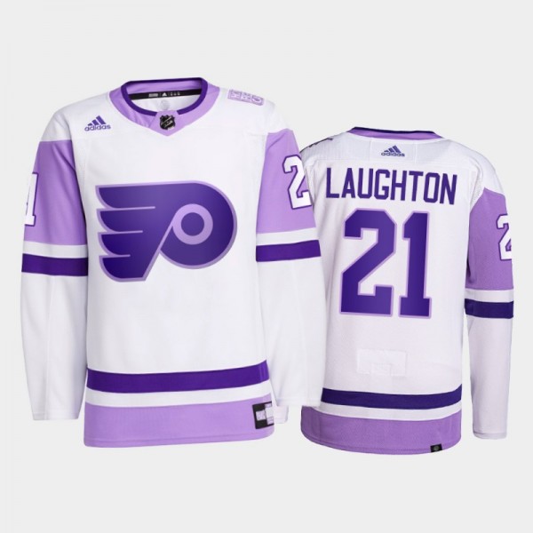 Scott Laughton #21 Philadelphia Flyers 2021 Hockey...