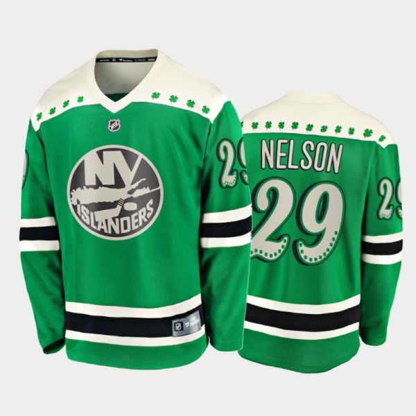 Men's New York Islanders Brock Nelson #29 2021 St....
