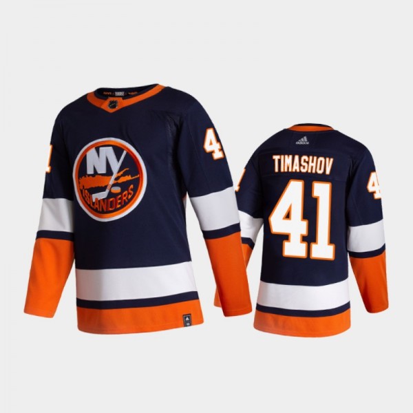 Men's New York Islanders Dmytro Timashov #41 Rever...