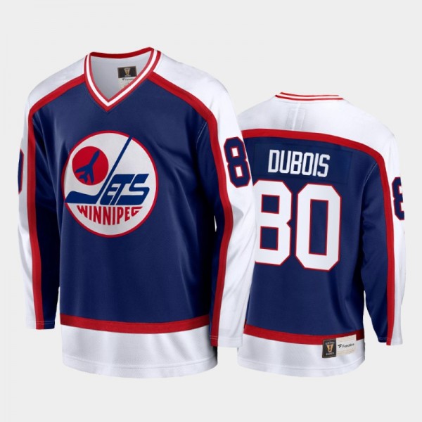 Pierre-Luc Dubois Winnipeg Jets Vintage Blue Replica Jersey