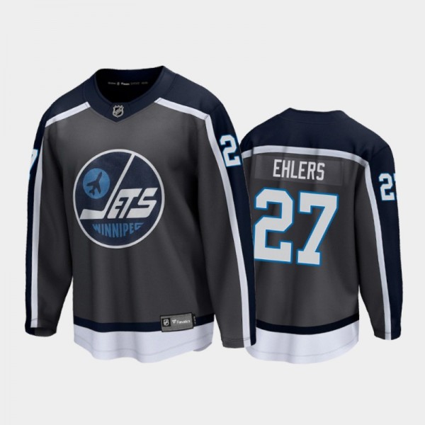Men's Winnipeg Jets Nikolaj Ehlers #27 Special Edition Gray 2021 Jersey