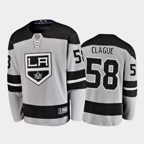 Men's Los Angeles Kings Kale Clague #58 Alternate ...
