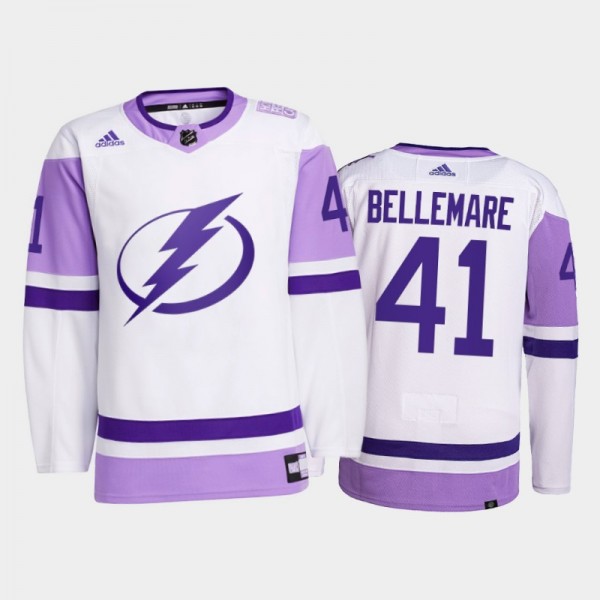 Tampa Bay Lightning 2021 HockeyFightsCancer Pierre...