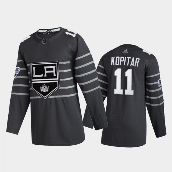Los Angeles Kings Anze Kopitar #11 2020 NHL All-Star Game Authentic Gray Jersey