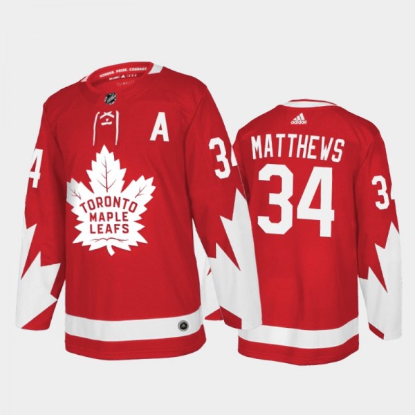 Men's Maple Leafs Auston Matthews #34 Alternate Re...