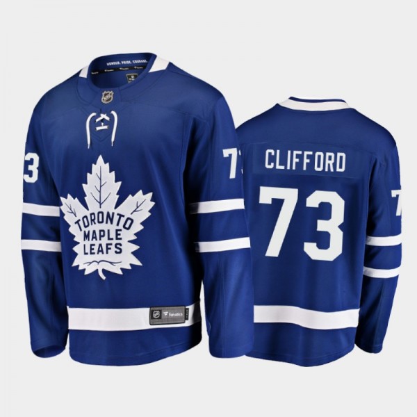 Kyle Clifford Toronto Maple Leafs Home Blue Player...