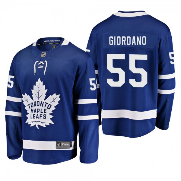 Mark Giordano Toronto Maple Leafs Home Blue Player...