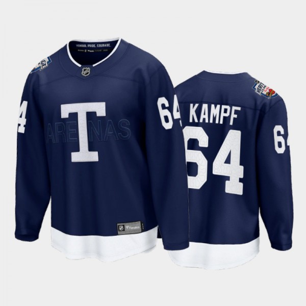 Maple Leafs David Kampf #64 2022 Heritage Classic ...