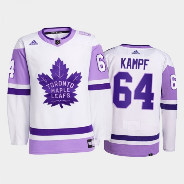 David Kampf #64 Toronto Maple Leafs 2021 HockeyFig...