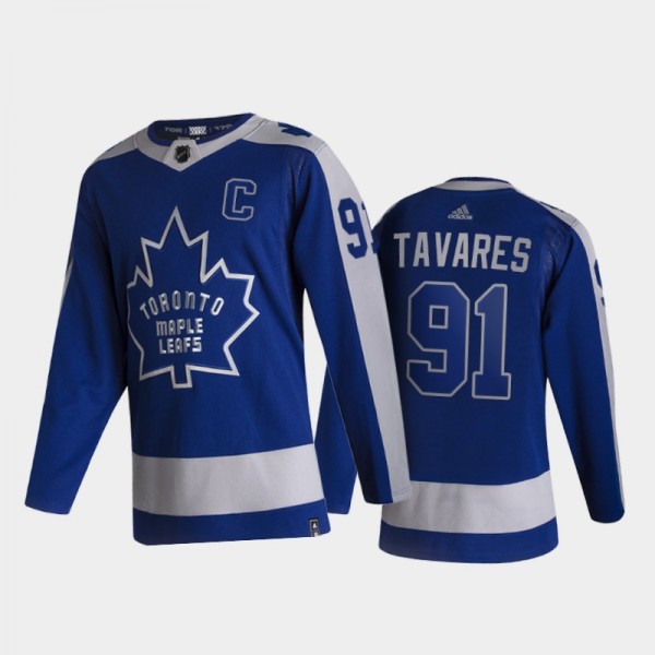 Men Toronto Maple Leafs John Tavares #91 Reverse R...