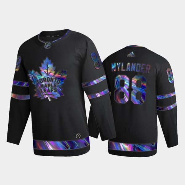 Men's Toronto Maple Leafs William Nylander #88 Iri...