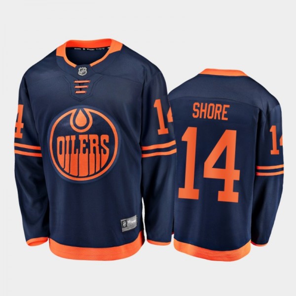 Men's Edmonton Oilers Devin Shore #14 Alternate Na...