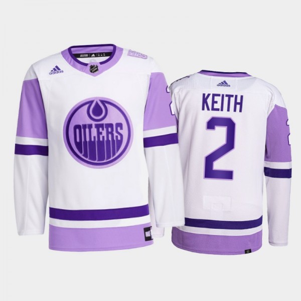Duncan Keith #2 Edmonton Oilers 2021 HockeyFightsC...